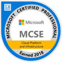 MCSE: Cloud Platform and Infrastructure MCSE: Cloud Platform and Infrastructure